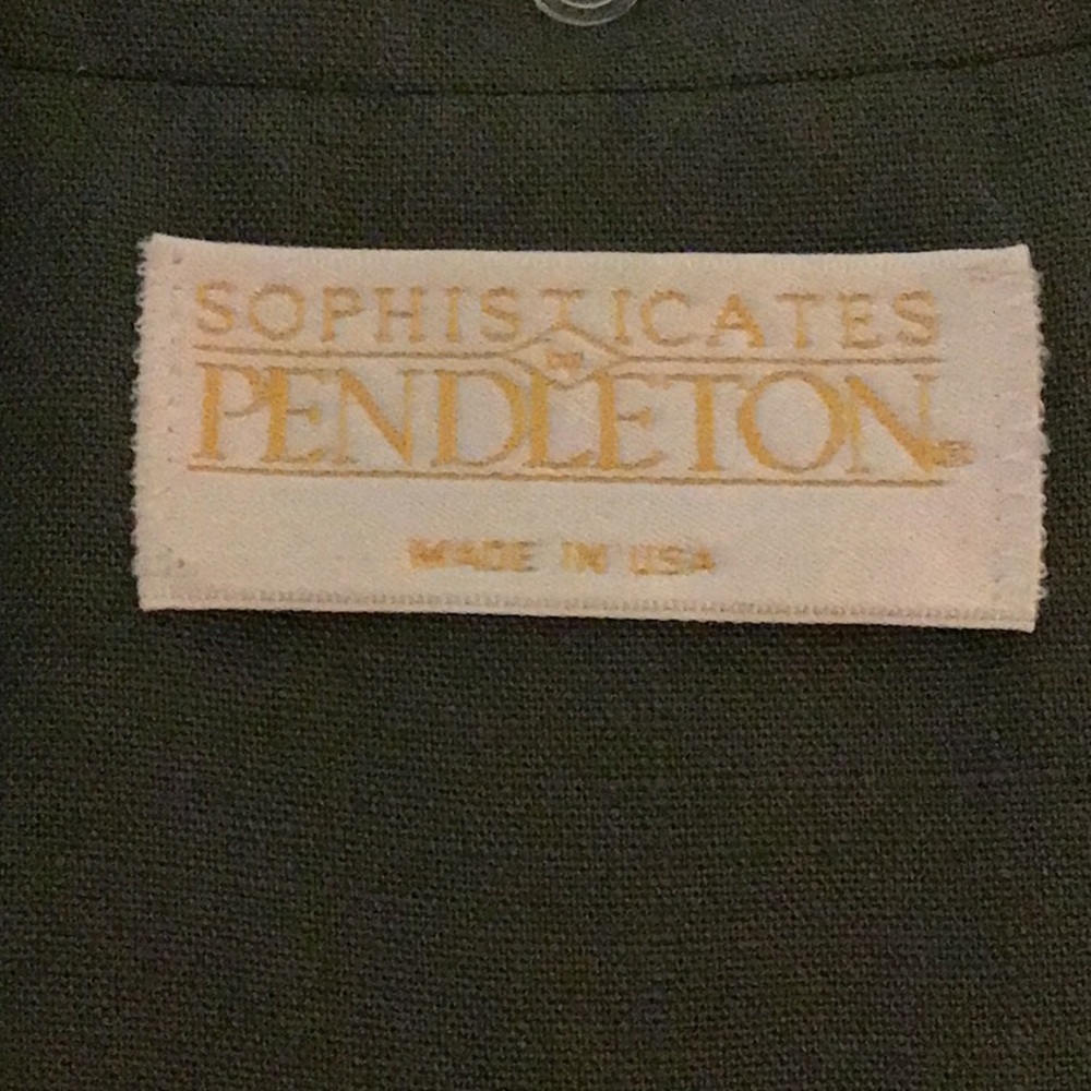 Vintage Pendleton Green Jacket - image 2